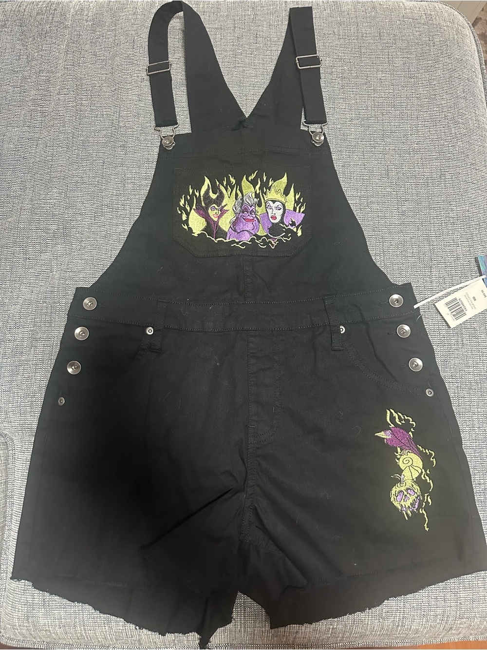Disney Villains Short Overalls
